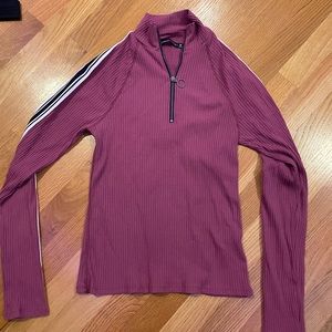 Abercrombie and Fitch Mid-Zip Shirt